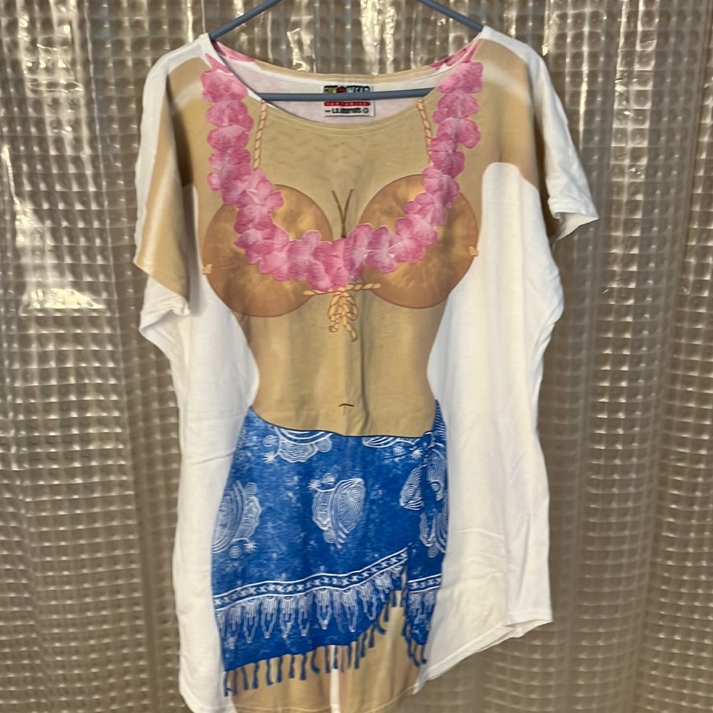 Fun swim suit cover-up